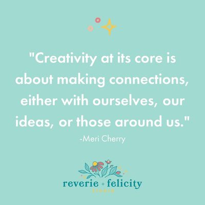 Creativity is about making connections